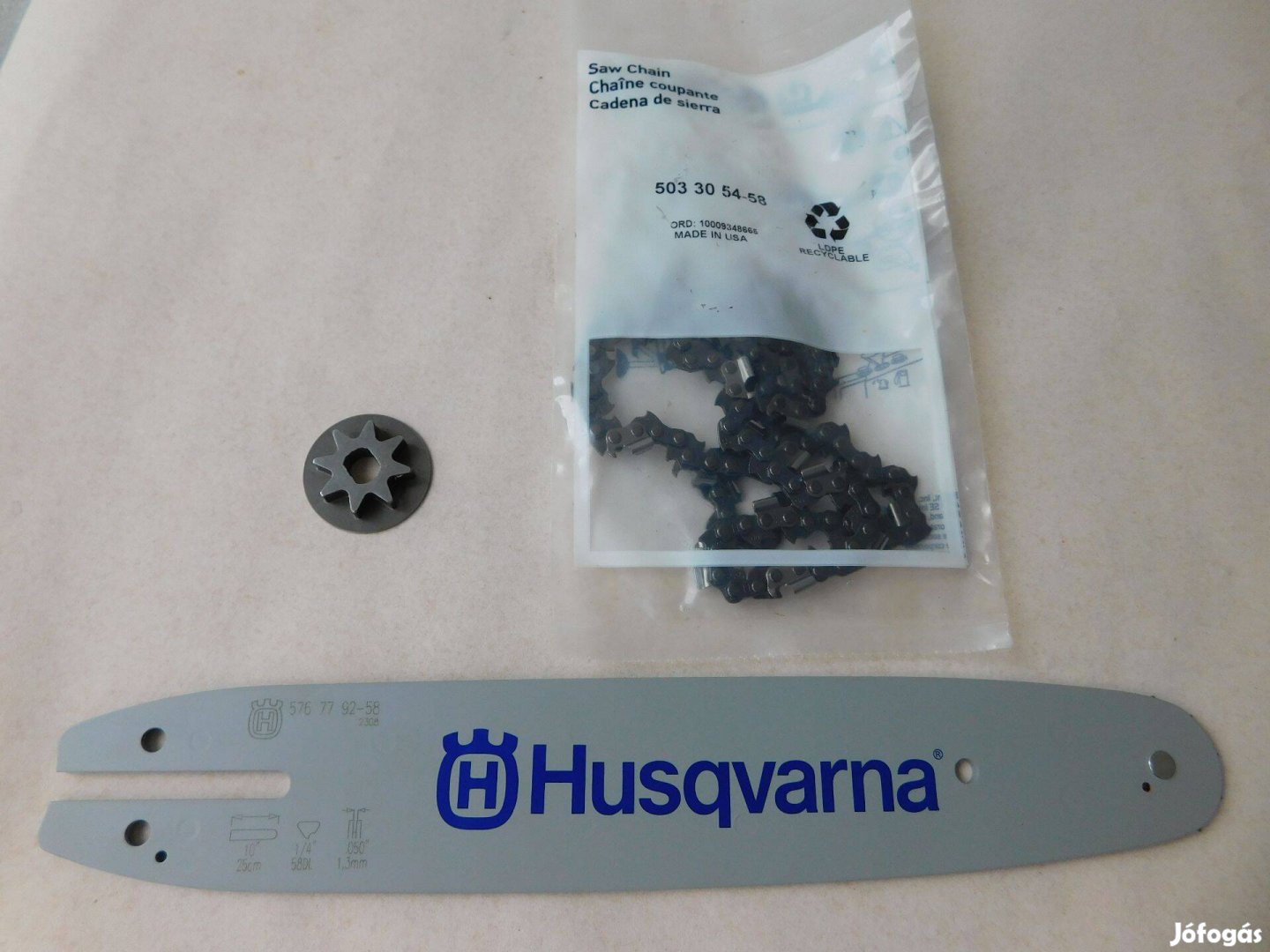 Husqvarna vezetőlemez láncfűrészhez