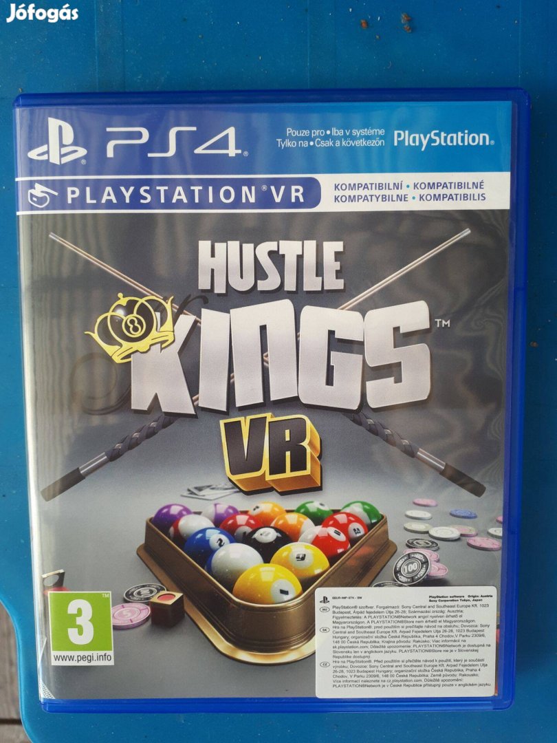 Hustle Kings (biliárd!) VR ps4-PS5 játék eladó-csere "