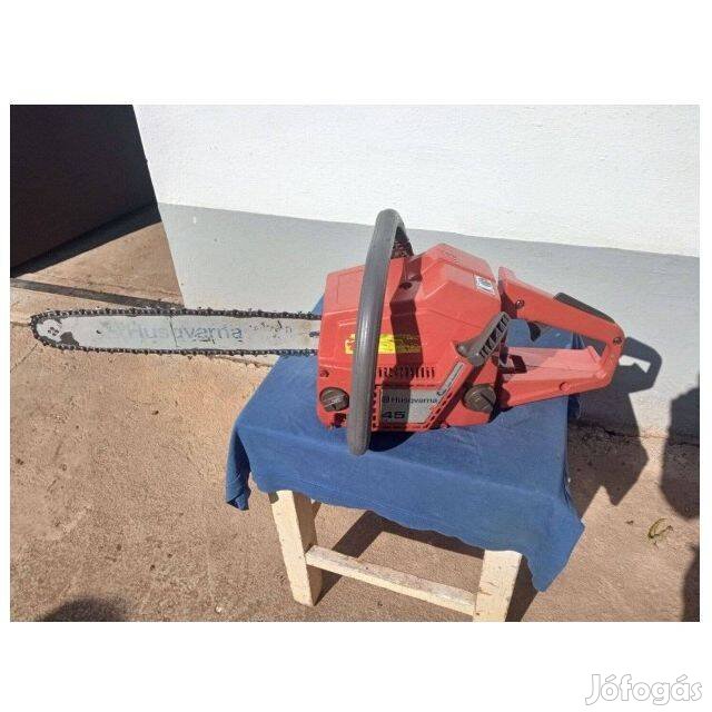 Husvarna 45ös láncfűrész jó állapotban