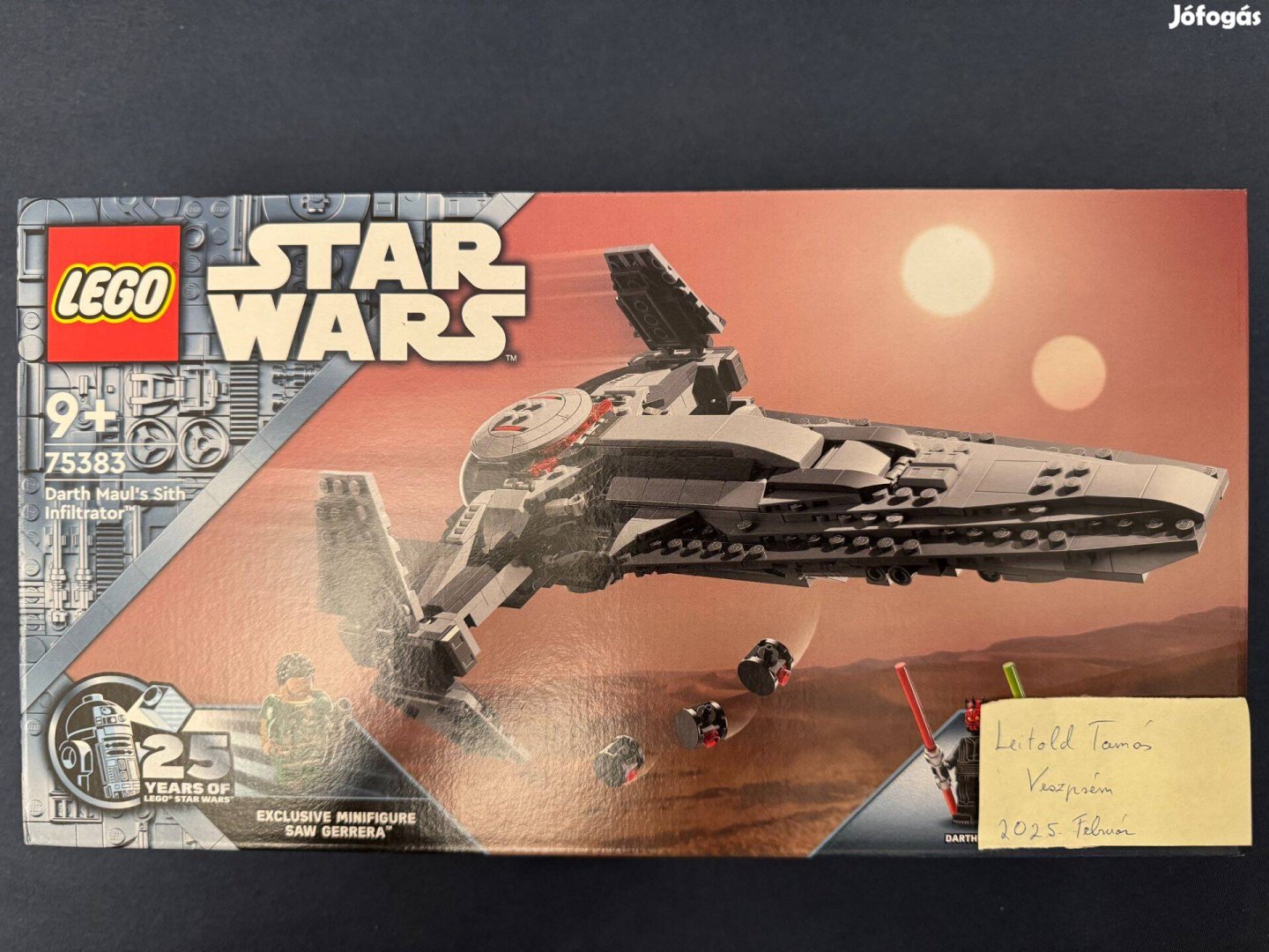 Húsvéti Akció Lego 75383 Darth Maul's Sith Infiltrator