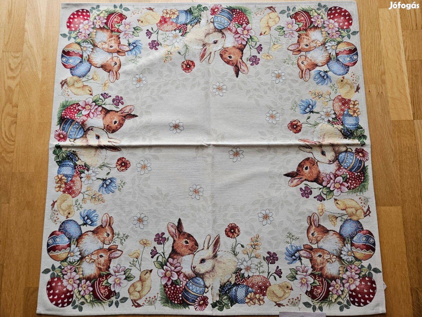 Húsvéti Gobelin asztalterítő 90x90 cm
