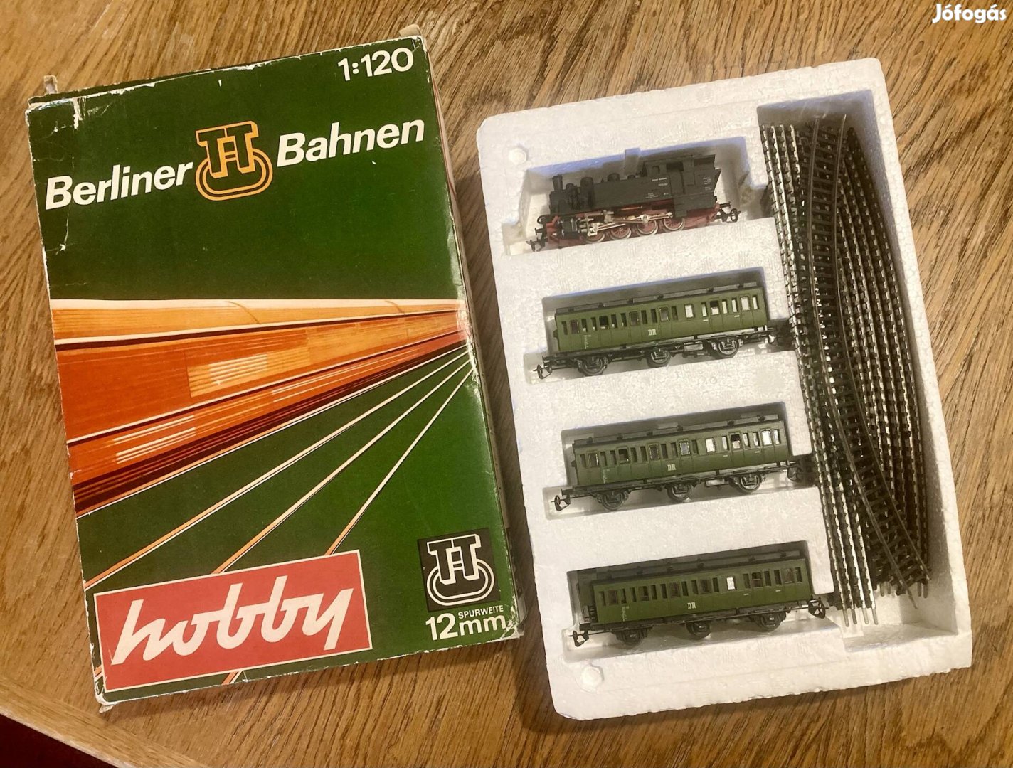 Húsvéti ajándék ötlet! TT Berliner Bahnen villanyvasút szet