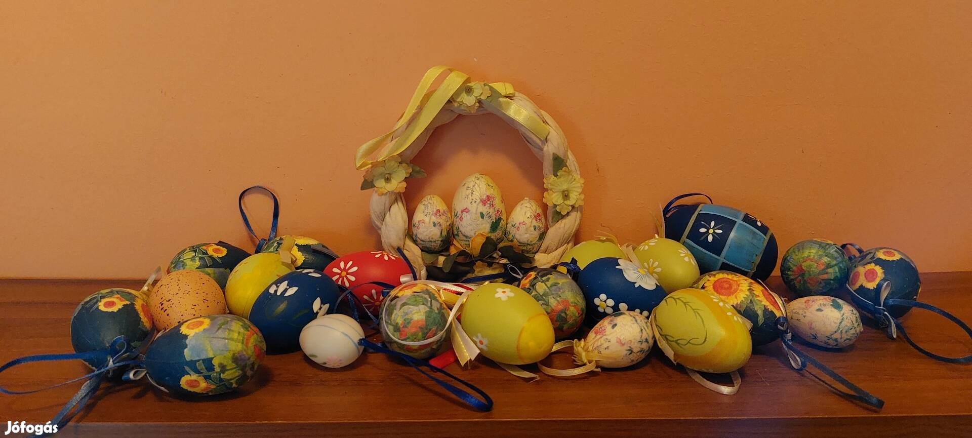 Húsvéti dekorációs tojások egyben eladó 