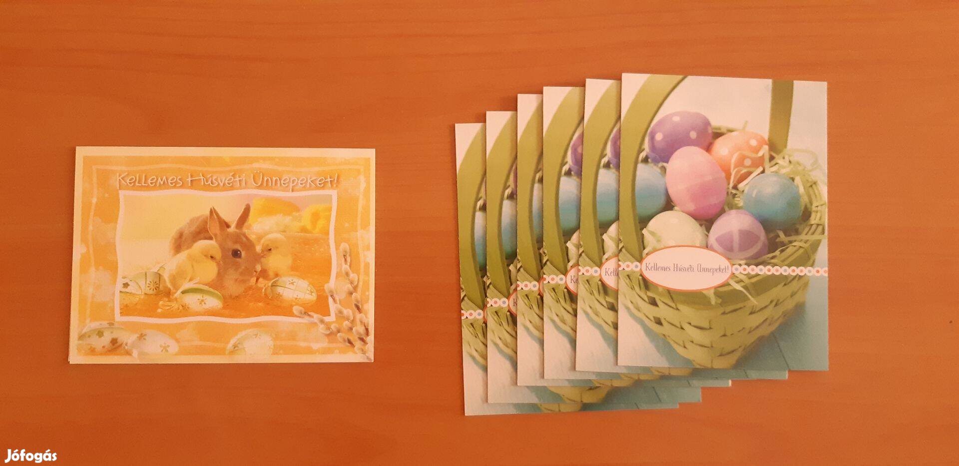 Húsvéti képeslapok (32 db) és üdvözlőlapok (7 db)