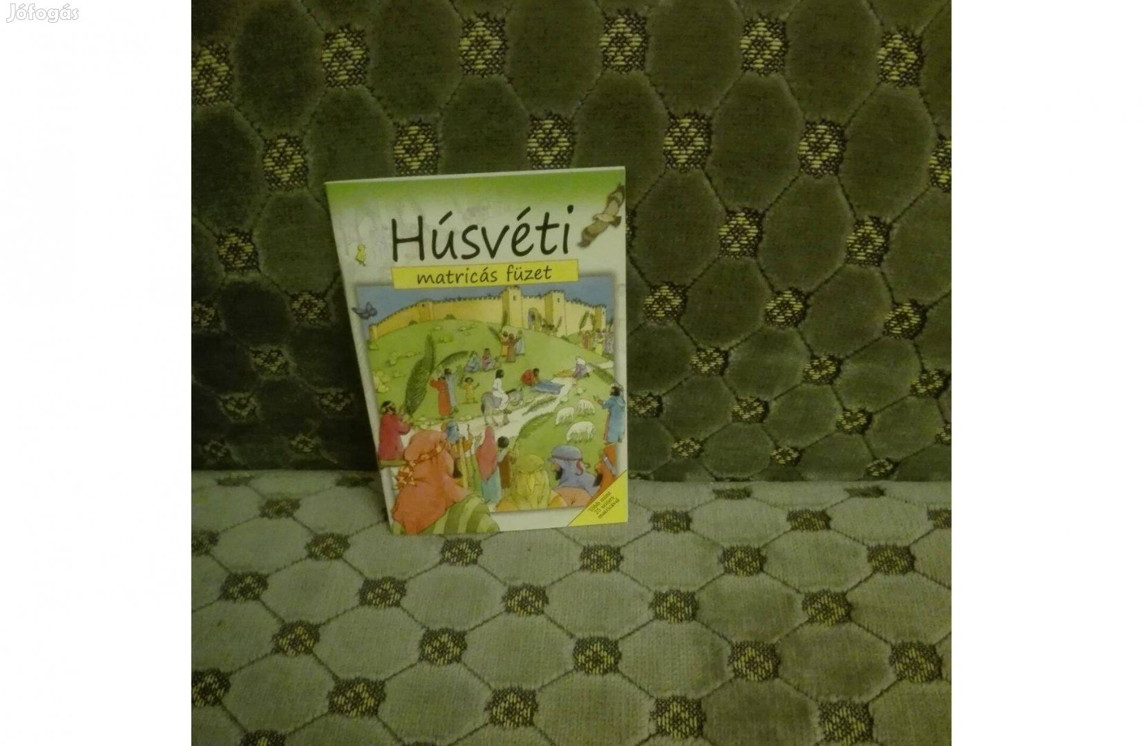 Húsvéti matricás füzet, újszerű