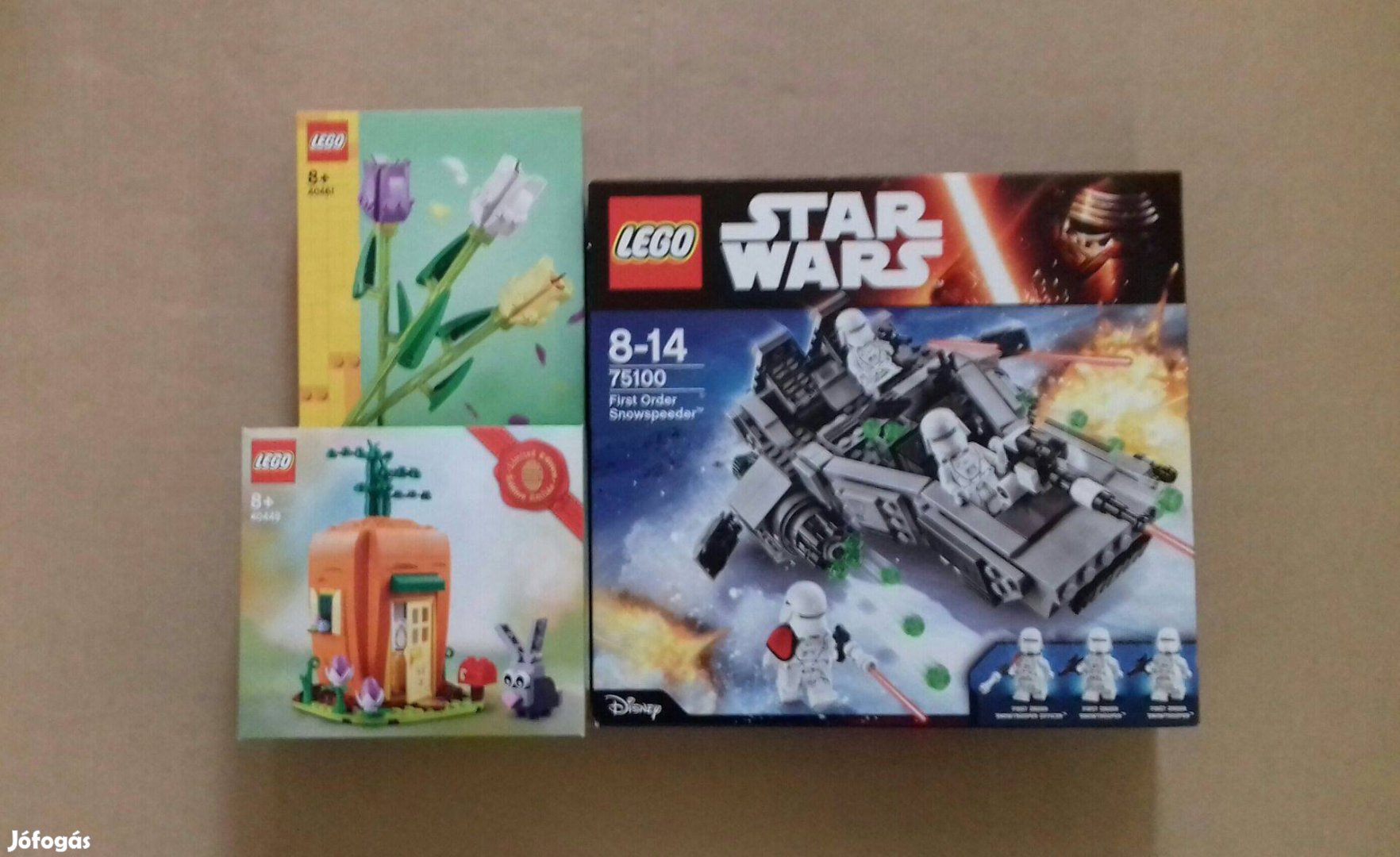 Húsvétra: bontatlan Star Wars LEGO 75100 Hósikló + 40449 + 40461 Foxár