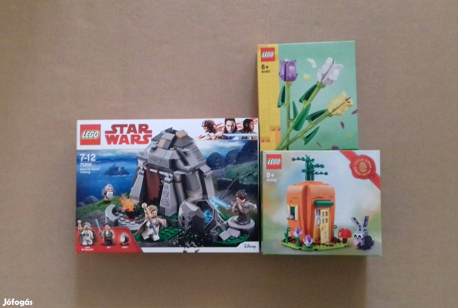 Húsvétra: bontatlan Star Wars LEGO 75200 Tréning + 40449 + 40461 Foxár