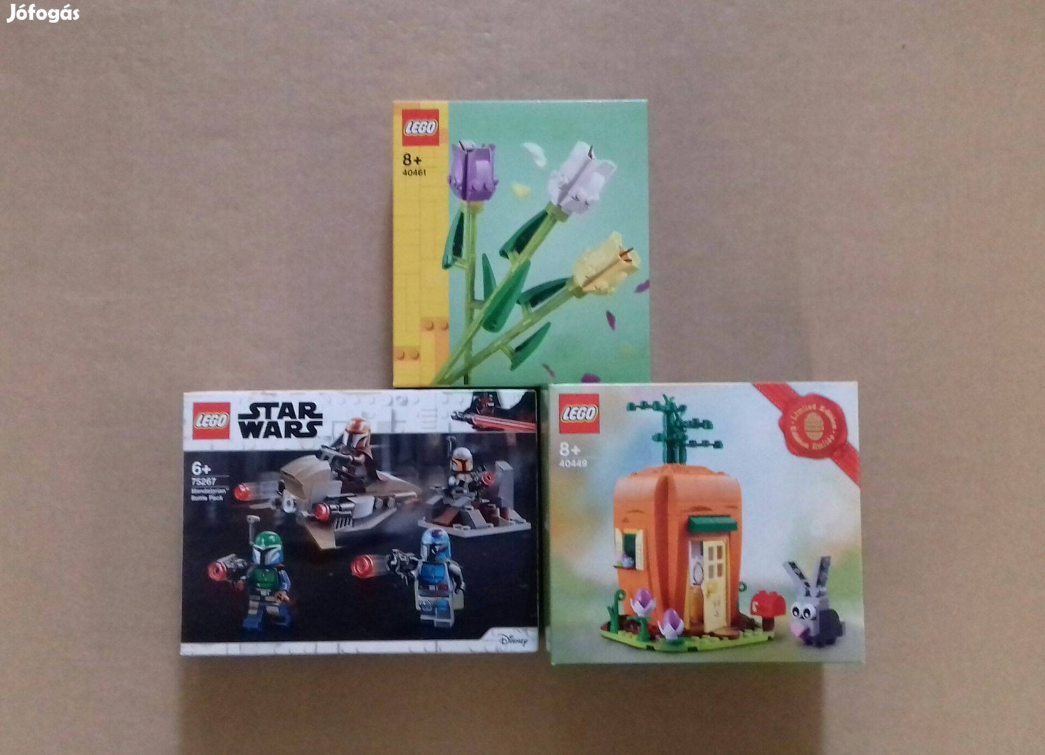 Húsvétra: bontatlan Star Wars LEGO 75267 + 40449 Répaház + 40461 Foxár