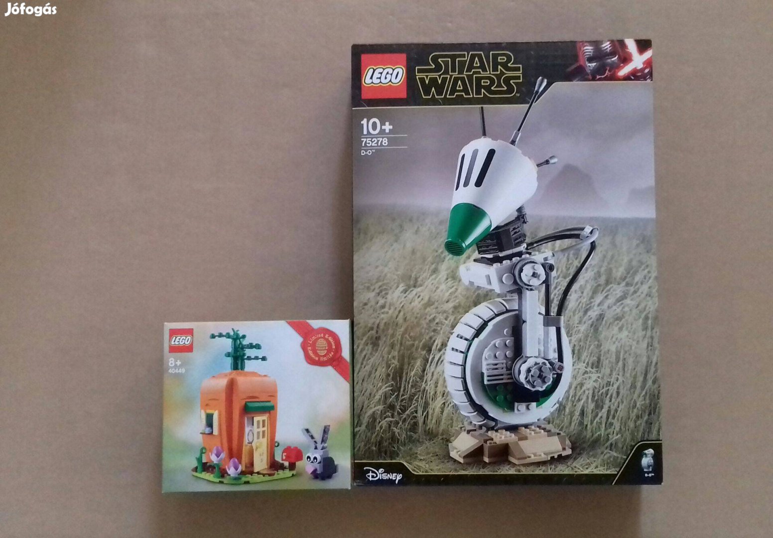 Húsvétra: bontatlan Star Wars LEGO 75278 D-O + 40449 Répaház Fox.árban