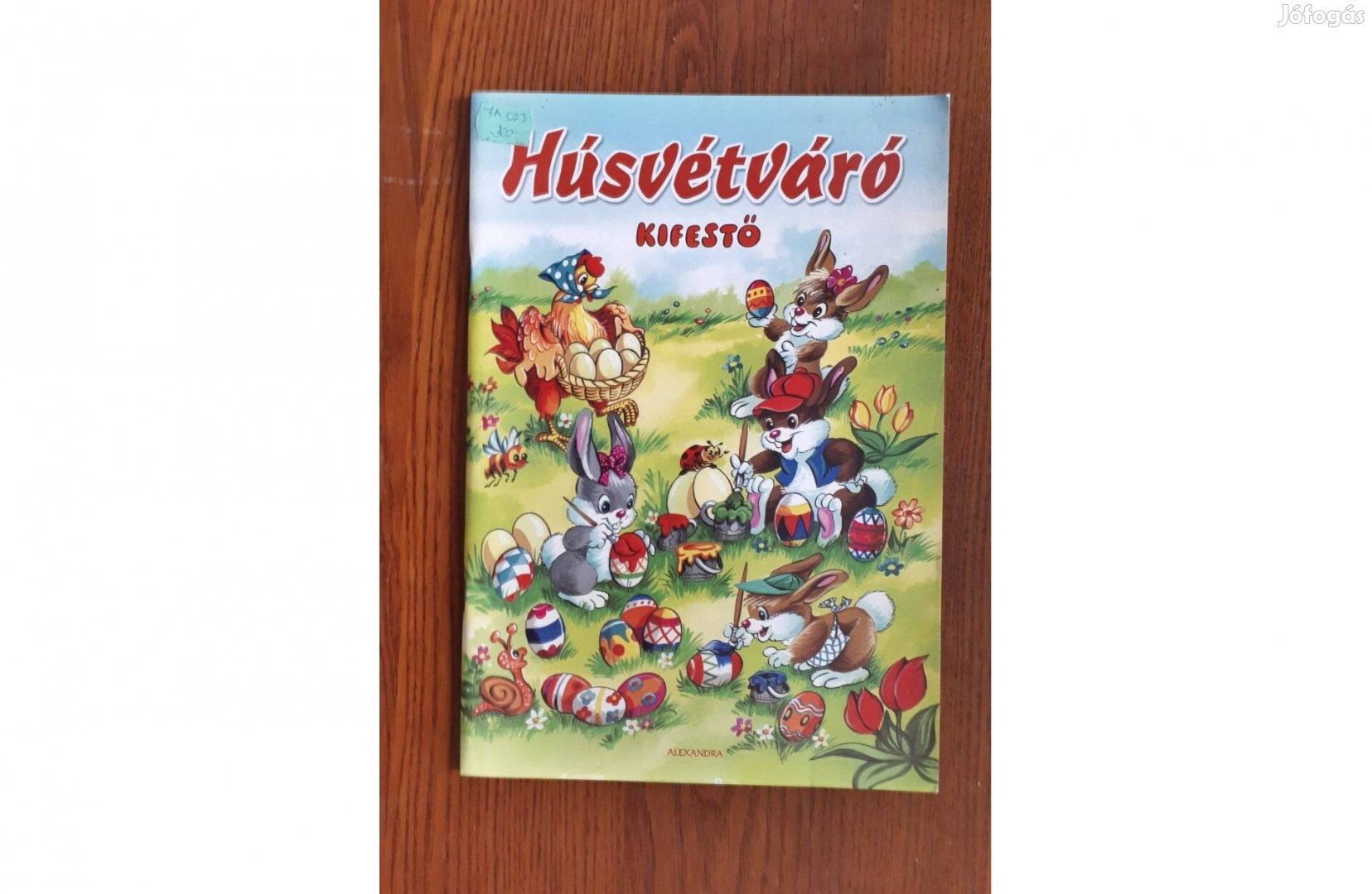 Husvétváró kifestő, alig használt