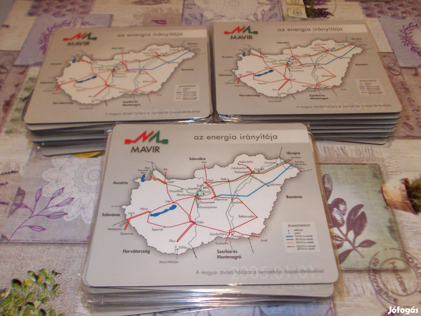 Húsz fóliás bontatlan egér alátét pad 2021,1cm együtt eladó