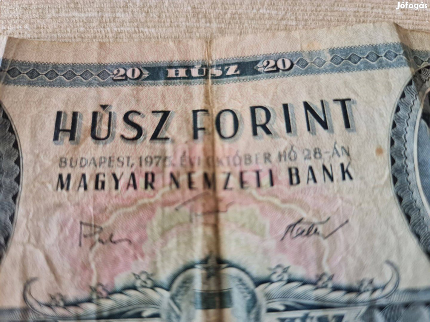 Húsz forintos bankjegy 1975-ből