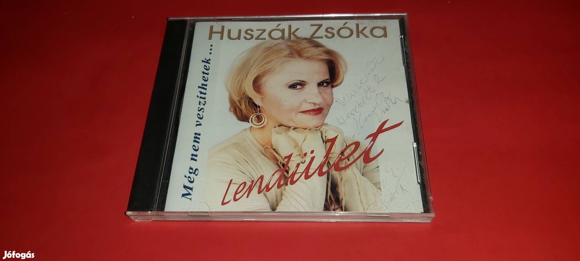 Huszár Zsóka Lendület..még nem veszíthetek Cd Dedikált 2002 