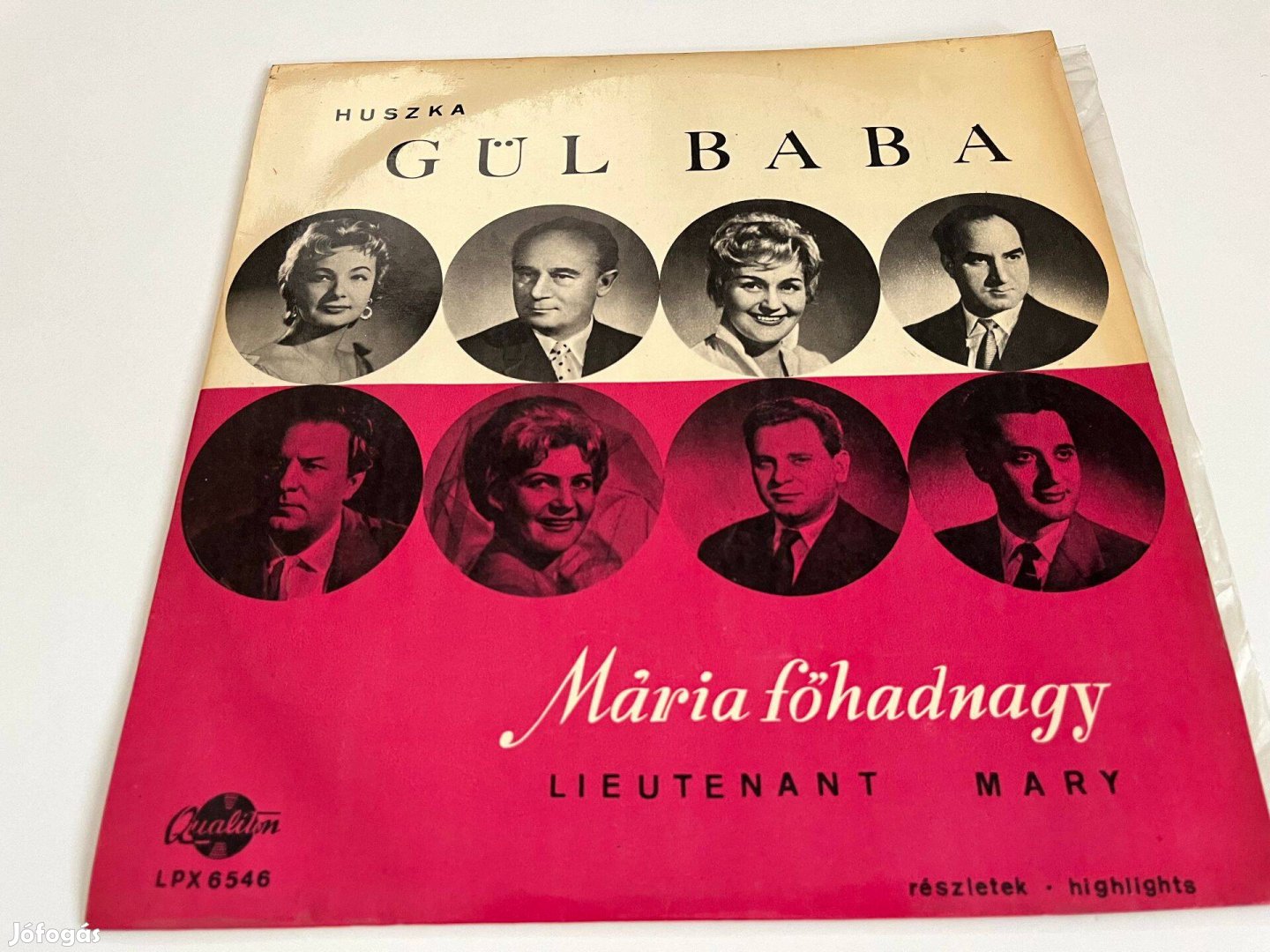 Huszka : Gül Baba - Mária főhadnagy bakelit, vinyl