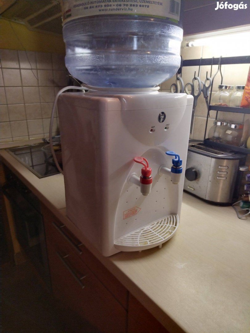 Hűtő-fűtő ballonos asztali vízadagoló