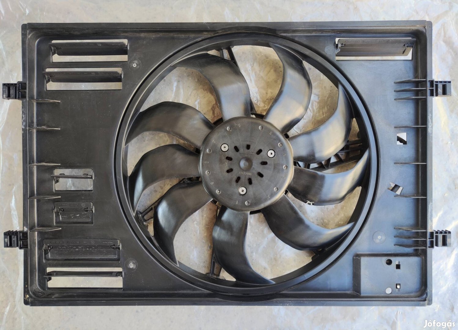 Hűtő ventilátor gyári Phev cuk vw golf 7 skoda 5q0121203dg