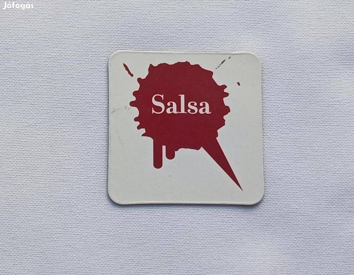 Hűtőmágnes - Salsa * Mérete: 4,5 x 4,5 cm * 100 Ft