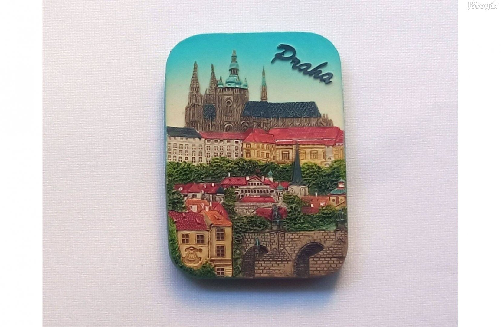 Hűtőmágnes egyenesen Prágából * Mérete: 7,1 x 5,2 cm * 380 Ft