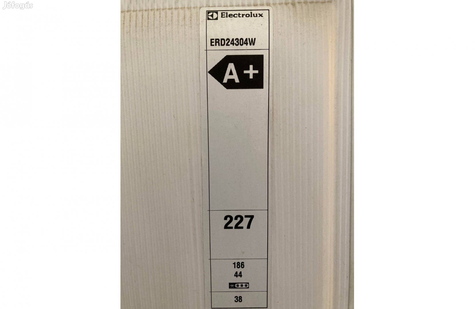 Hűtőszekrény Electrolux ERD24304W A+ hibás hőfokszabályzó