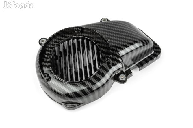 Hűtőventilátor borítás Yamaha BW&#039;s 2004 előtti karbonszál hatású
