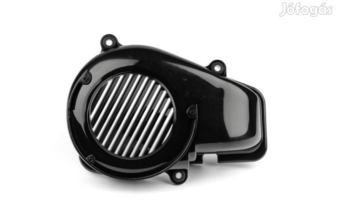 Hűtőventilátor burkolat fekete Minarelli vertikális (Yamaha BW&#039;s