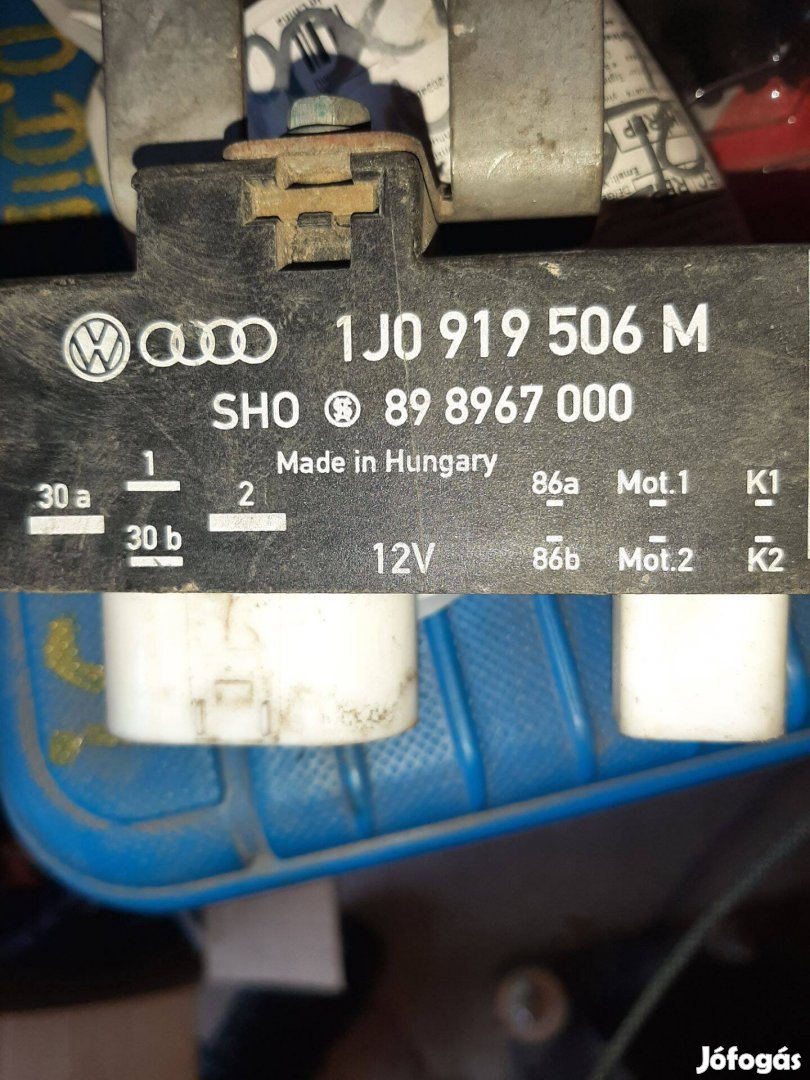 Hütőventilátor relé VW
