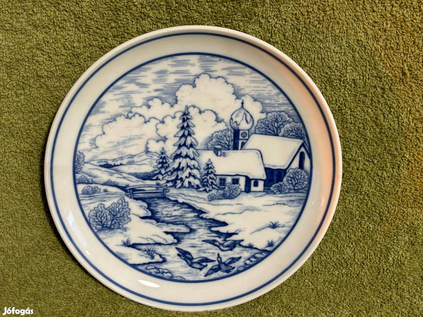 Hutschenreuther porcelán falitányér, falidísz