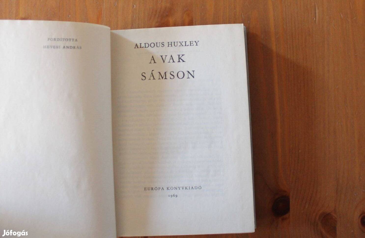 Huxley - Vak Sámson