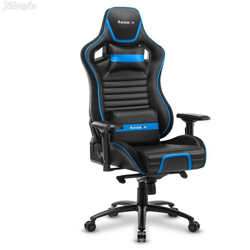 Huzaro Force 8.2 ergonomikus gamer szék, 150kg - fekete/kék (59945)