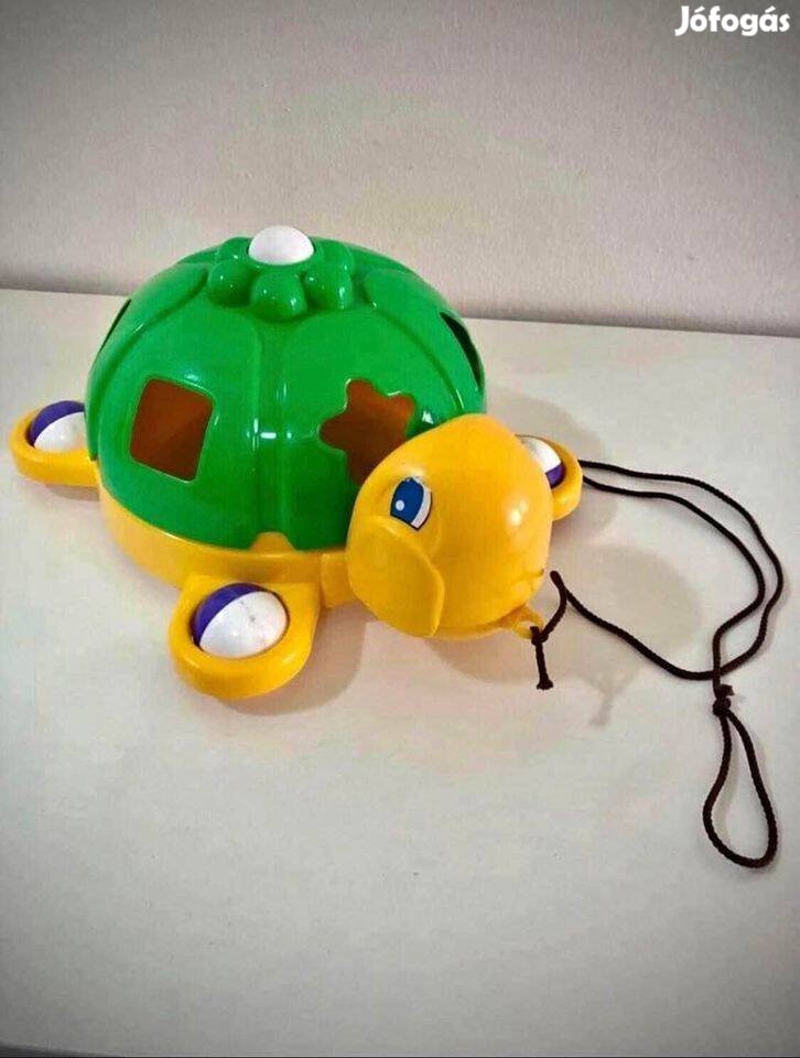 Húzogatós játék teknős