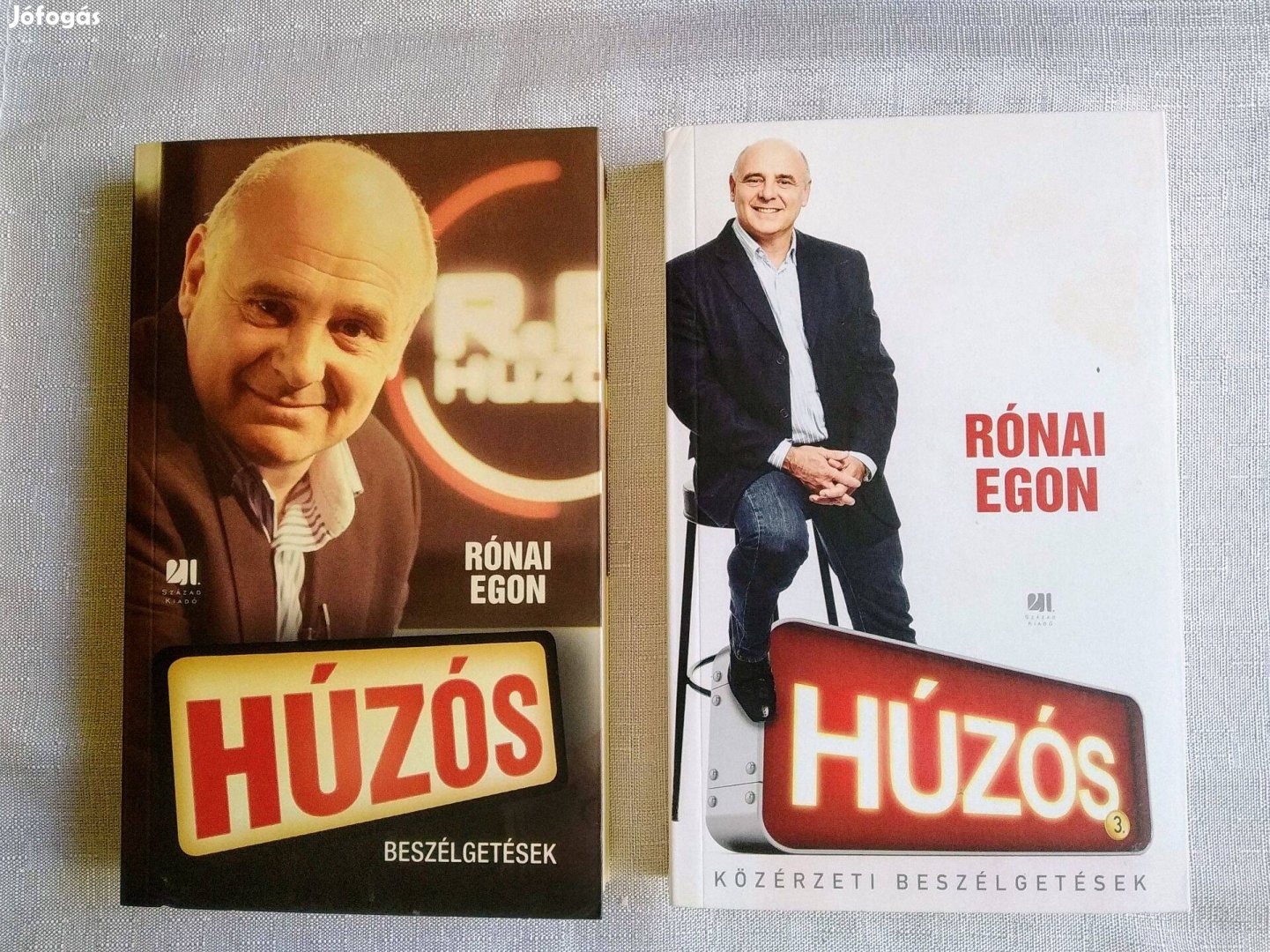 Húzós beszélgetések Rónai Egon két könyve együtt