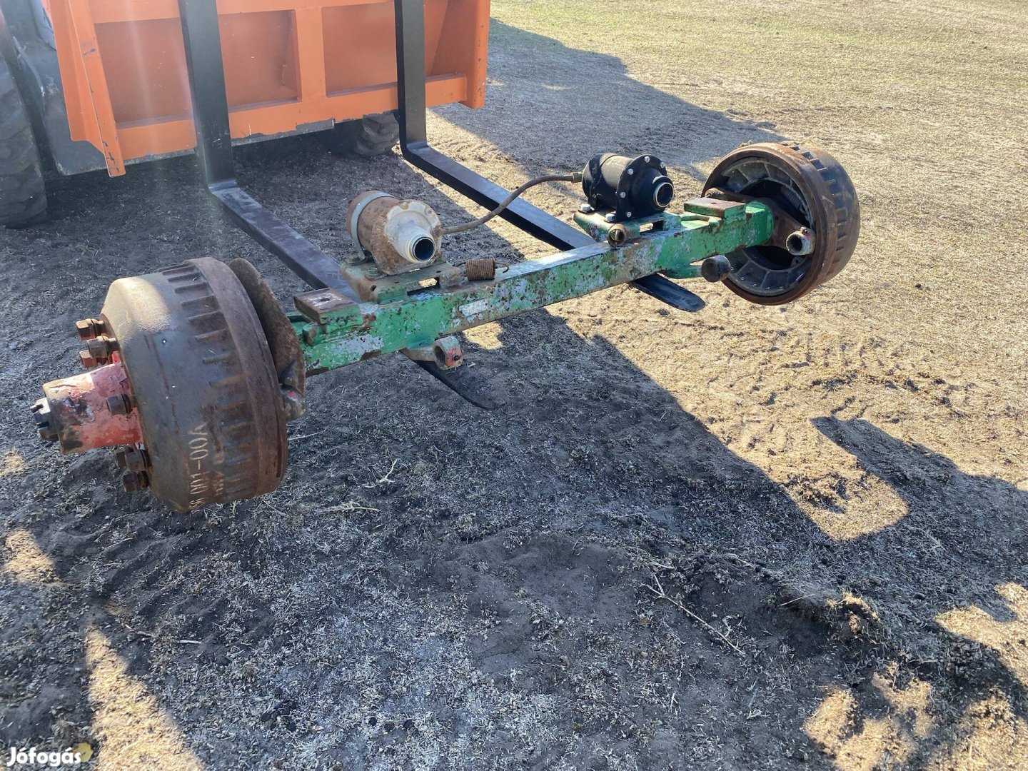 Hw 8011 Hw 6011 pótkocsi tengely