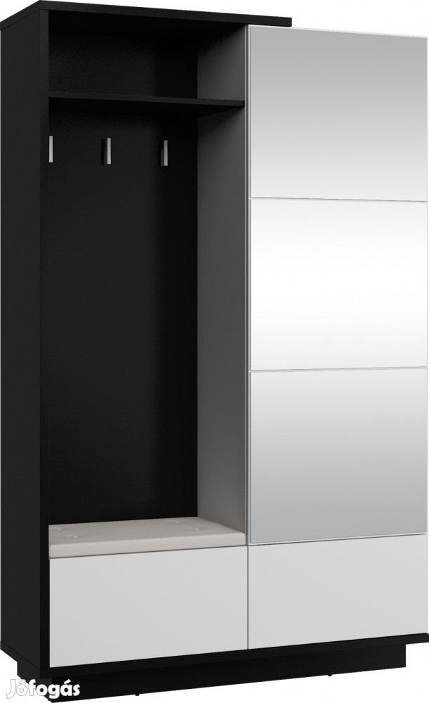 Hyb-128 fekete előszoba bútor