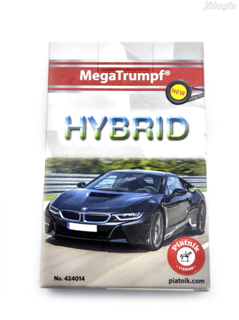 Hybrid autók autós kvartett kártya autóskártya