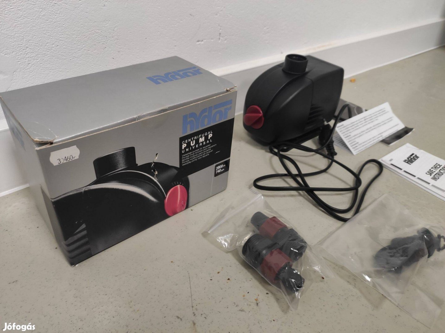 Hydor 2800lh szivattyú, vízforgató szökőkút kerti tóhoz