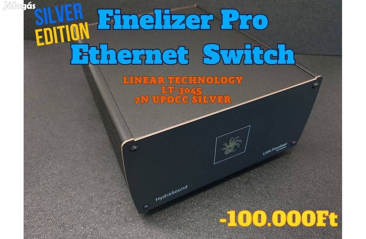 Hydra Finelizer Pro Silver Edition High-End Ethernet Switch -100eFt