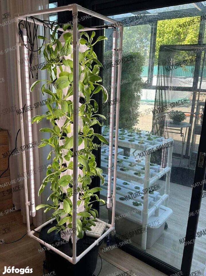 Hydrophoniás torony 48 növény termesztéséhez