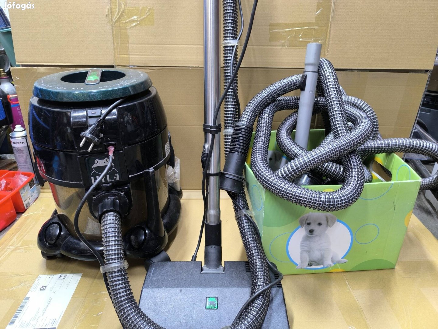 Hyla N szeparátoros vizes porszívó légtisztító