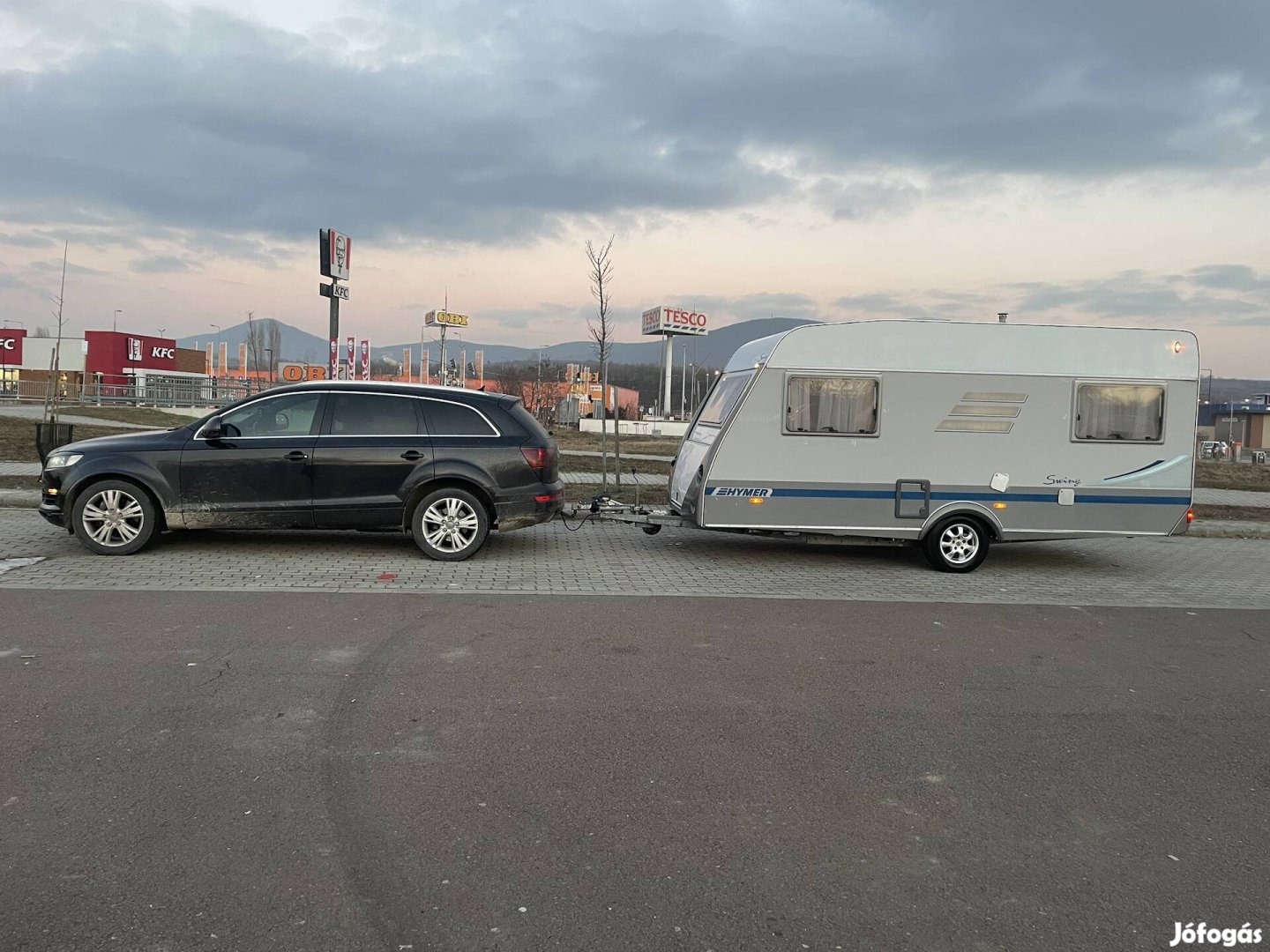 Hymer Eriba 462 lakókocsi 1350 kg össztömeg