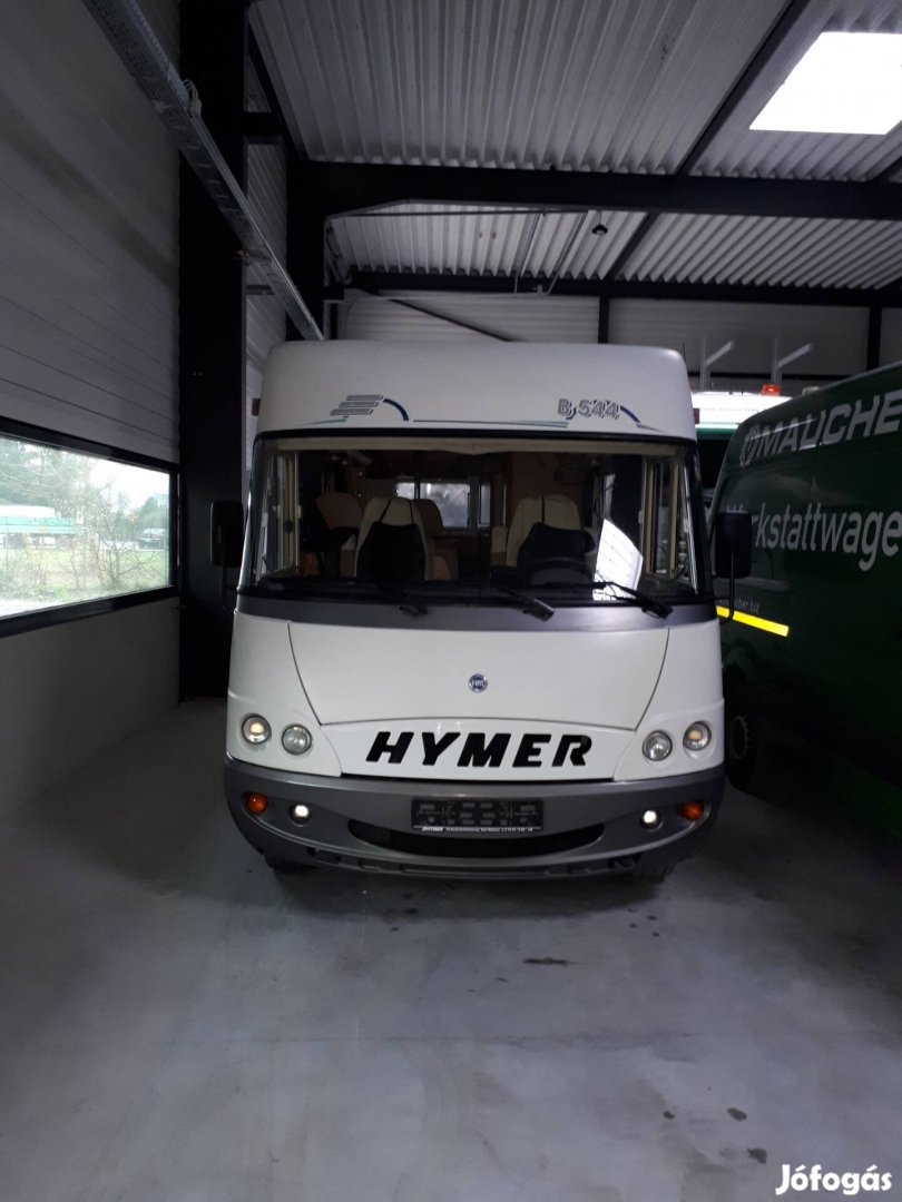Hymer Eriba B544 Lakóautó Gyári 6 fő 97000km Akció 
