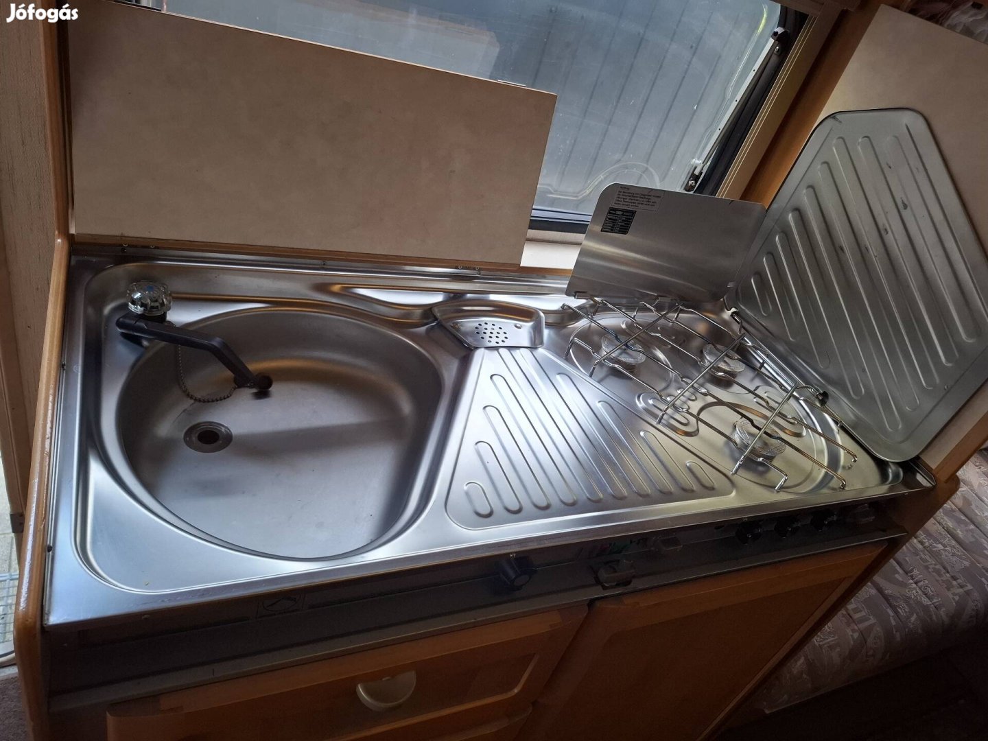 Hymer Nova400 as rendszámos,műszakis  lakókocsi eladó 