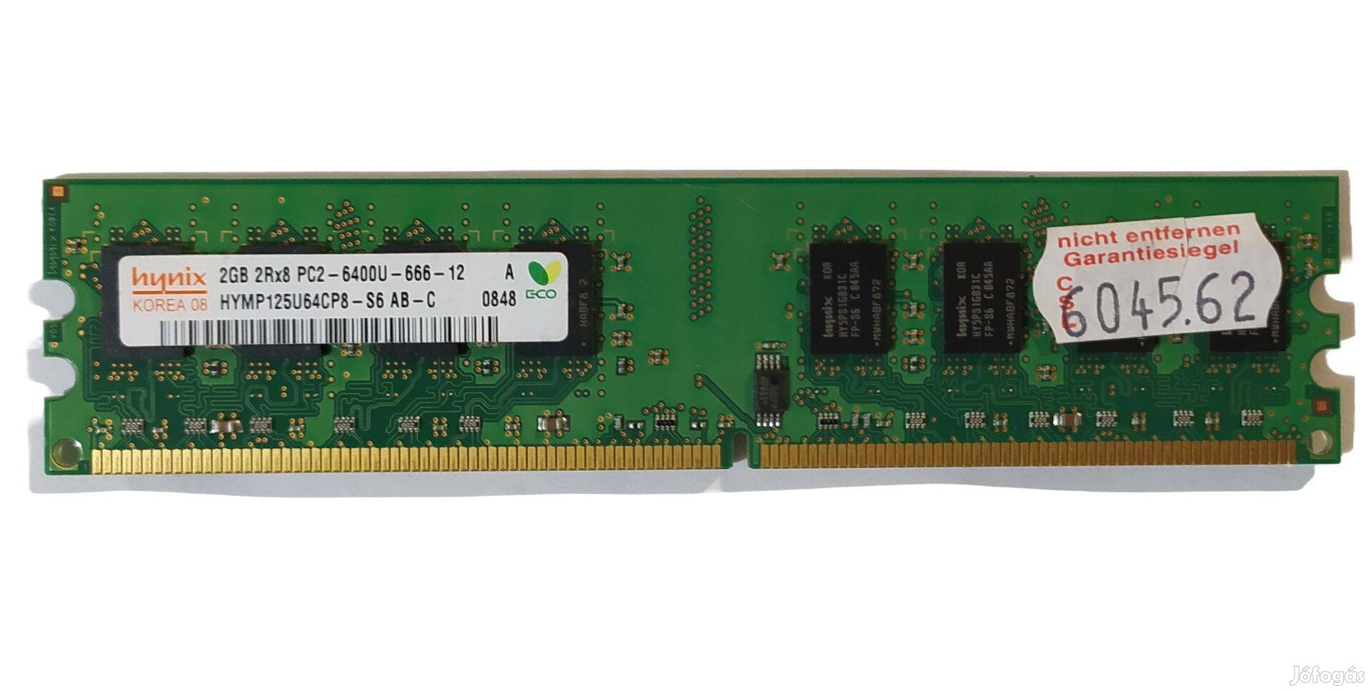 Hynix 2GB DDR2 800MHz memória