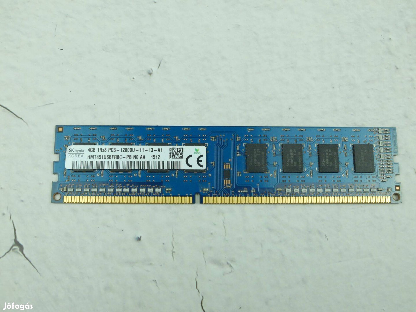 Hynix 4GB DDR3 1600MHz RAM memória asztali gépbe HMT451U6BFR8C-PB #2