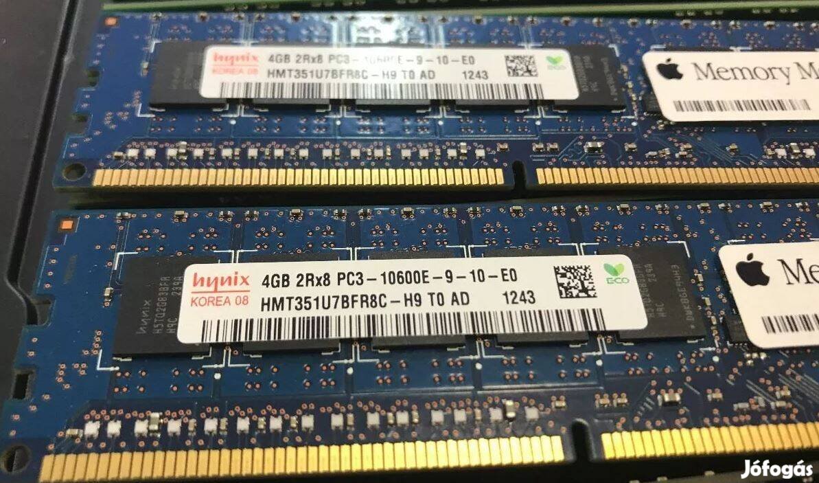 Hynix 4GB PC3 10600E DDR3 1333MHz ECC(unbufered)