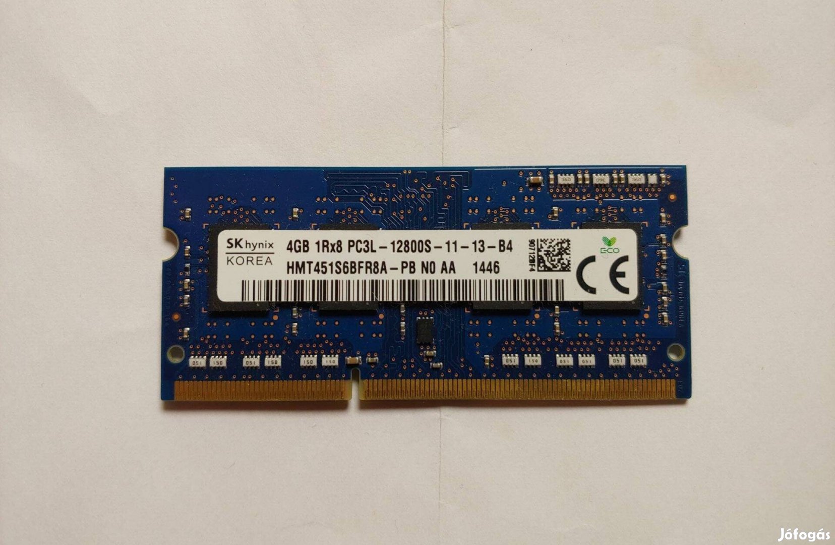 Hynix 4Gybte DDR3 1600 MHz Sodimm (laptop) memória