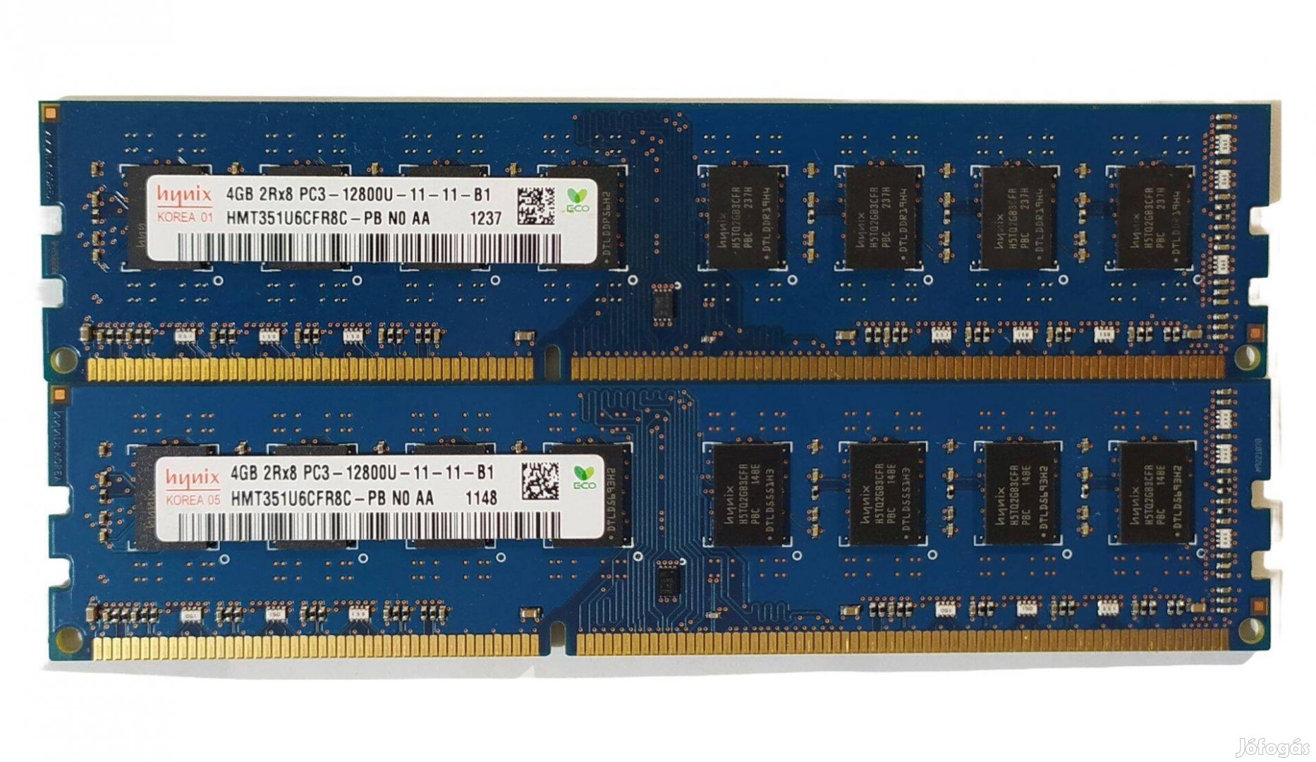 Hynix 8GB (2x4GB) DDR3 1600MHz memória