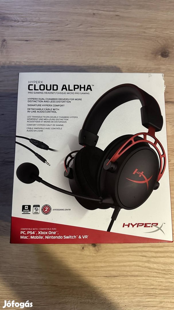 Hyper Cloud Alpha Gaming Fejhallgató 