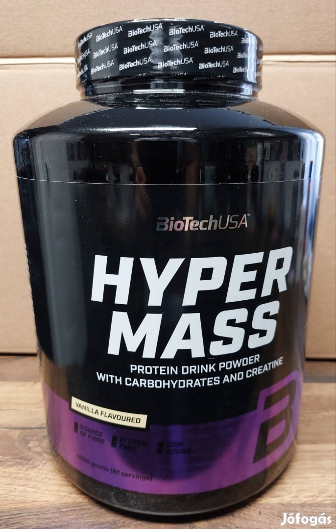 Hyper Mass 4kg vanília 