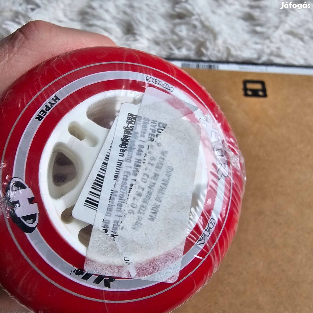 Hyper XTR 90mm/84A görkorcsolya kerék csapágy nélkül 8 db