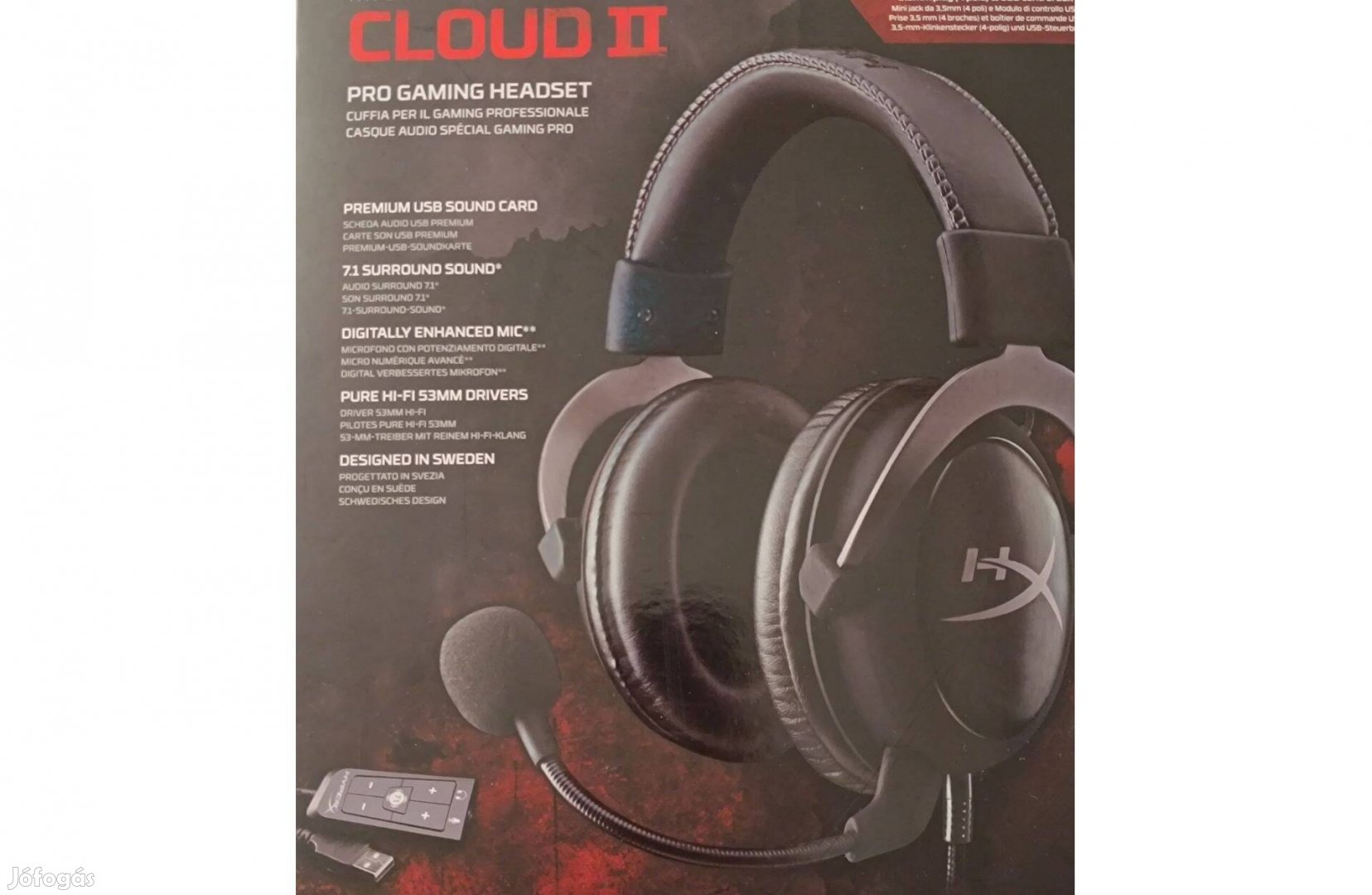 Hyperx Cloud II fejhallgató